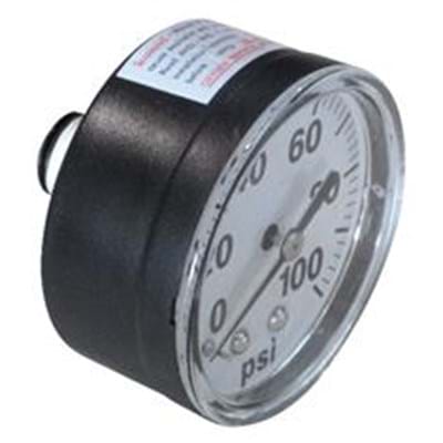 FIMCO Pressure Gauge 0-100 PSI 2" Back Mount