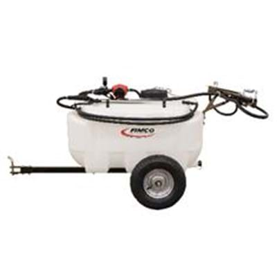 FIMCO 25 Gallon Value Trailer Sprayer with 2.4 GPM Pump and 3 Nozzle Boom