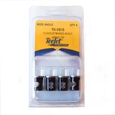 TeeJet TK-VS10 FloodJet Tip - Black 4 Pack