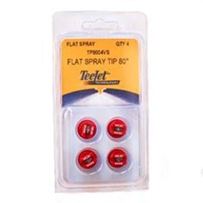 TeeJet 8004 Flat Fan VisiFlo Spray Tip 4 Pack