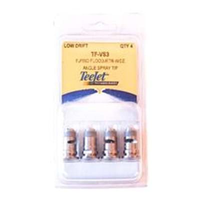 TeeJet Turbo FloodJet VS Tip Gray 4 Pack