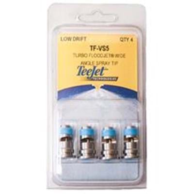 TeeJet Turbo FloodJet VS Tip Blue 4 Pack